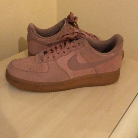 Nike Shoes - Air Force 1 Suede Pink. Nike shoes. Comfy shoes.